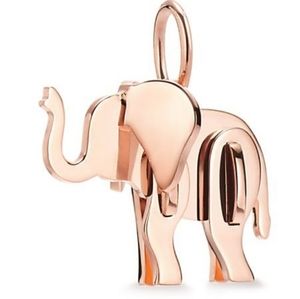 -Tiffany Save the Wild Elephant Charm in 18K rose gold